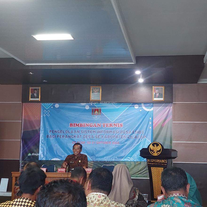 Bimbingan Teknis Pengelolaan Sistem Informasi Desa (SID)