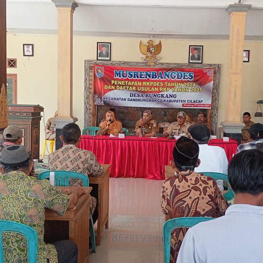 MUSRENBANGDES Penetapan RKPDES 2024 dan DU tahun 2025