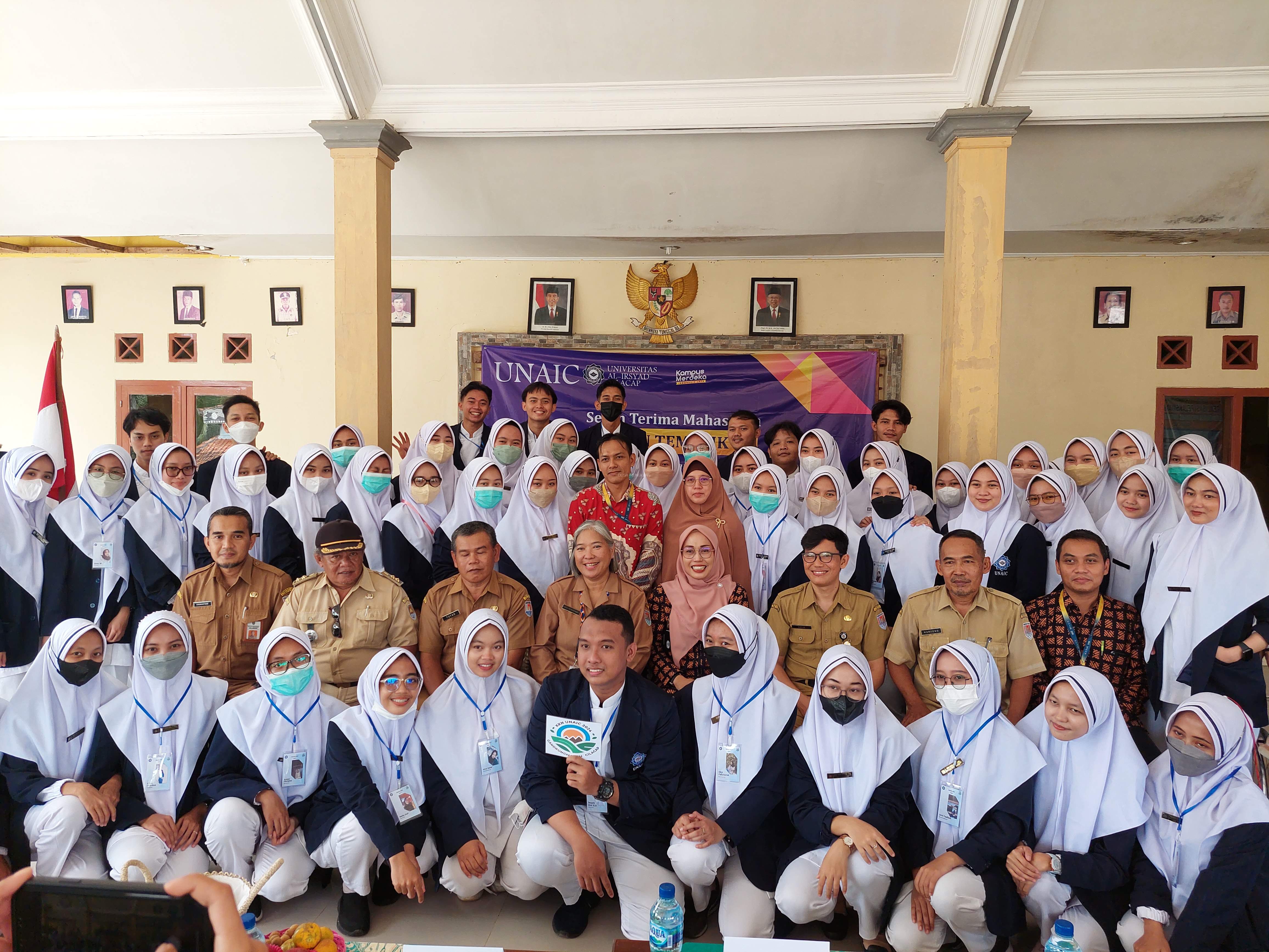 Serah Terima Mahasiswa KKN Tematik Universitas Al-Irsyad Cilacap