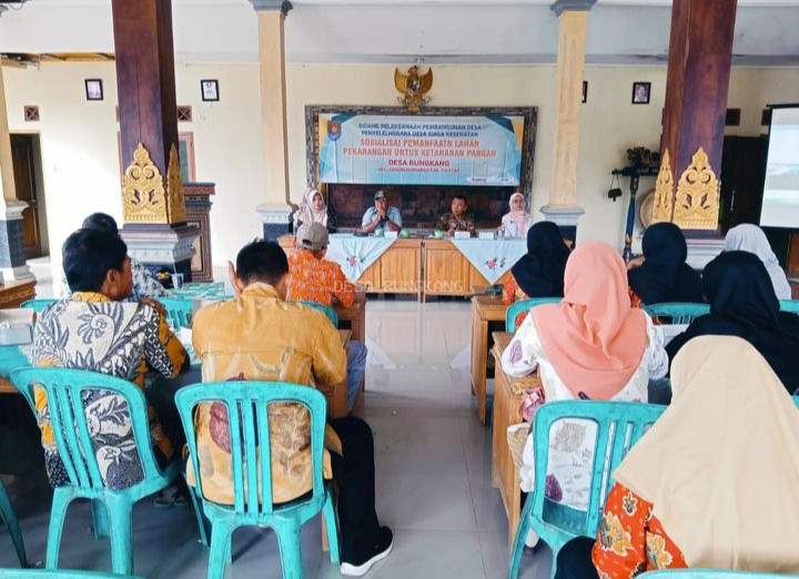 Sosialisasi Pemanfaatan Lahan Pekarangan untuk Ketahanan Pangan