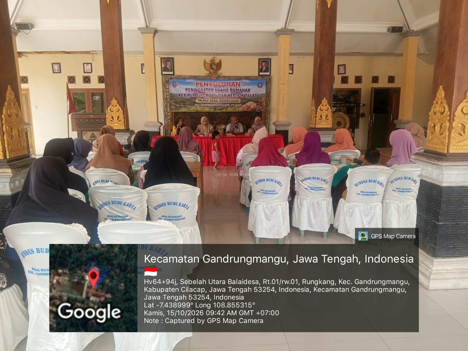 PENYULUHAN PENINGKIATAN NUSAHA KERIPIK SINGKONG DAN KERIPIK TALAS